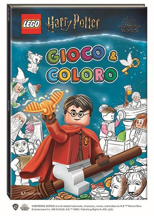 Gioco & coloro. Lego Harry Potter. Ediz. a colori - Libro - Crealibri 