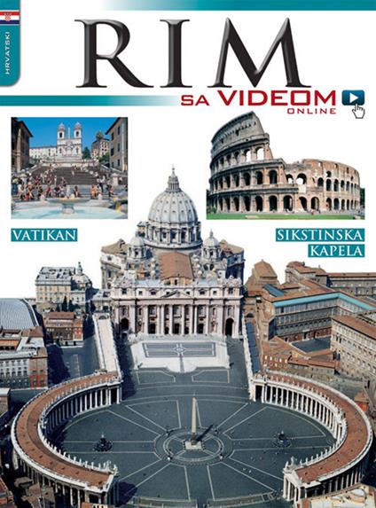 Roma con video. Ediz. croata - copertina