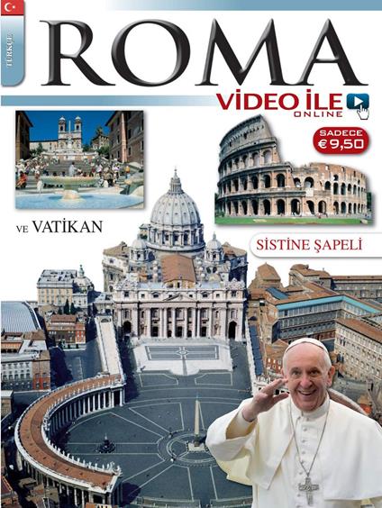 Roma con video. Ediz. turca - copertina