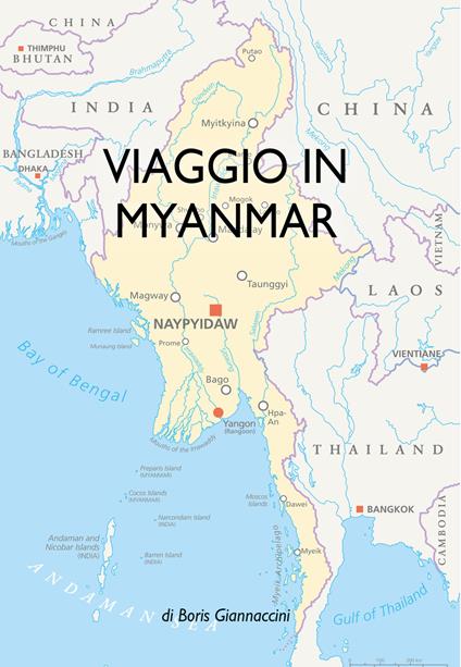 Viaggio in Myanmar - Boris Giannaccini - copertina