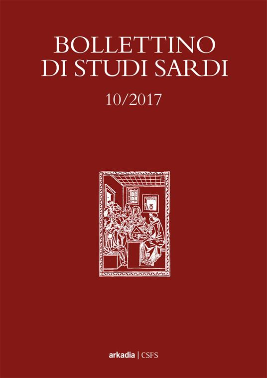 Bollettino di studi sardi (2017). Vol. 10 - copertina