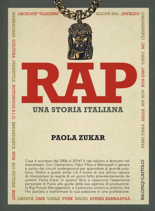 Rap. Una storia italiana - Paola Zukar - copertina
