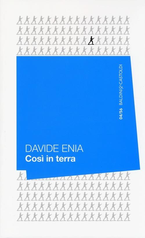 Così in terra - Davide Enia - copertina