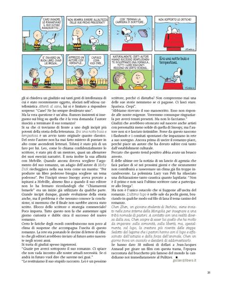 Linus (Rivista). Aprile 2015 - 2