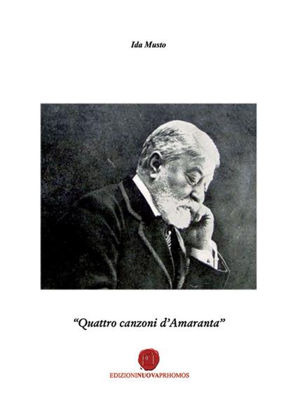 Quattro canzoni d'Amaranta - Ida Musto - copertina