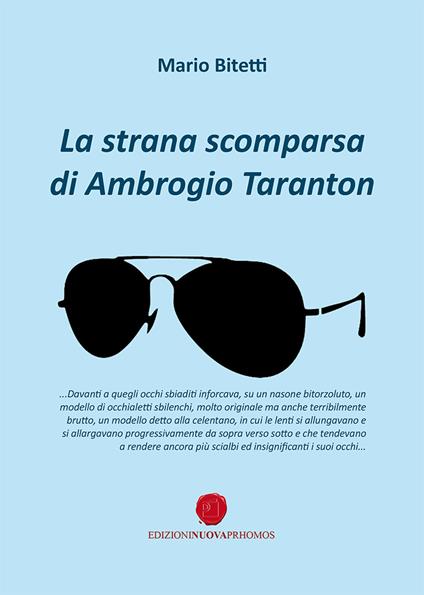 La strana scomparsa di Ambrogio Taranton - Mario Bitetti - copertina