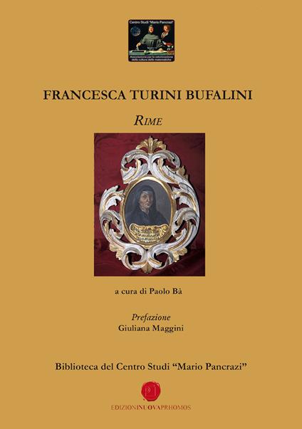 Rime. Ediz. critica - Francesca Turini Bufalini - copertina