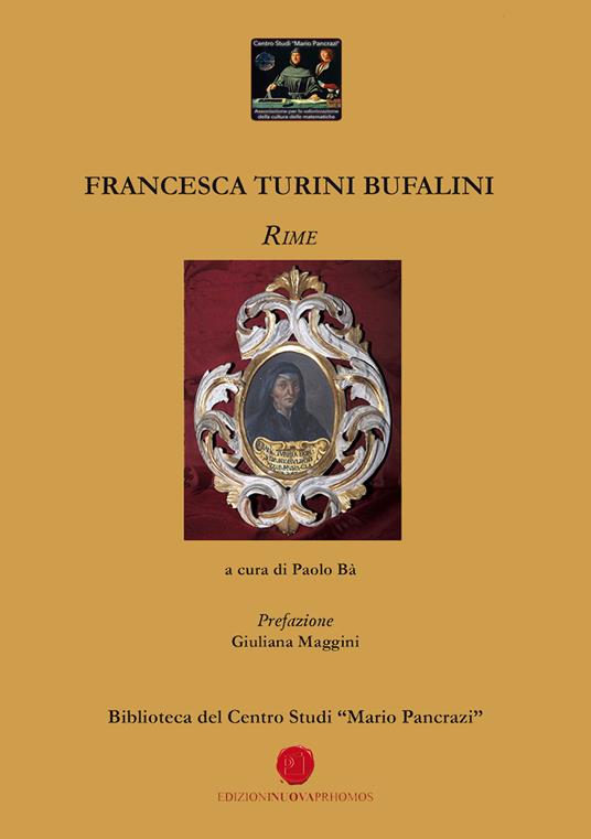 Rime. Ediz. critica - Francesca Turini Bufalini - copertina
