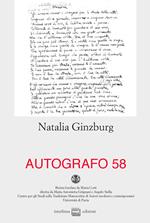 Autografo. Natalia Ginzburg (2017). Vol. 58