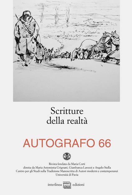 Autografo (2021). Vol. 66: Scritture della realtà. - copertina