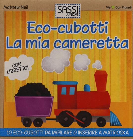 La mia cameretta. Eco-cubotti e libretto. Ediz. illustrata. Con gadget - Mathew Neil - copertina