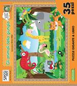 Gli animali della giungla. Libro puzzle. Ediz. illustrata