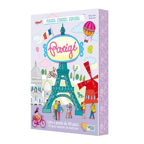 Parigi. Viaggia, conosci, esplora. Con puzzle - Matteo Gaule,Nadia Fabris,Irena Trevisan - 2