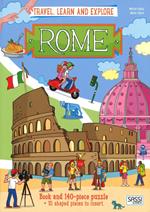 Rome. Travel, learn and explore. Libro puzzle