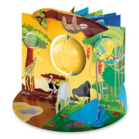 Animali del mondo. Pop-up 360°. Ediz. a colori - Valentina Manuzzato - 2
