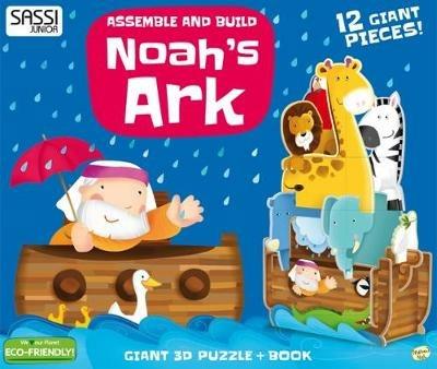 Noah's ark. Assemble and build. Libro puzzle. Ediz. illustrata - Mathew Neil - copertina