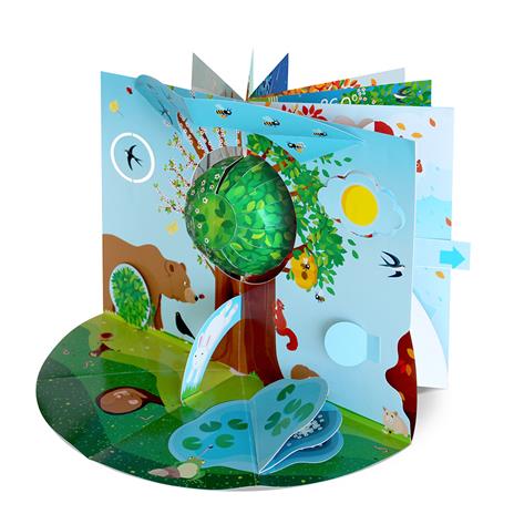 Le quattro stagioni. Pop-up 360°. Ediz. a colori - Matteo Gaule - 2