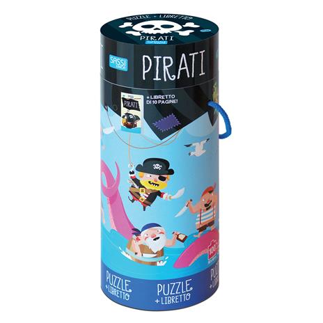 Pirati. Ediz. a colori. Con puzzle - Matteo Gaule - copertina