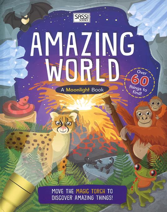 Amazing world. A moonlight book. Ediz. a colori - Moira Butterfield,Ed Myer - copertina