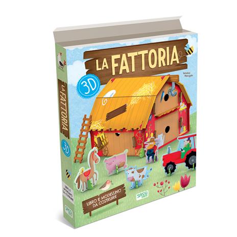 La fattoria 3D. Ediz. a colori. Con gadget - Valentina Manuzzato - copertina