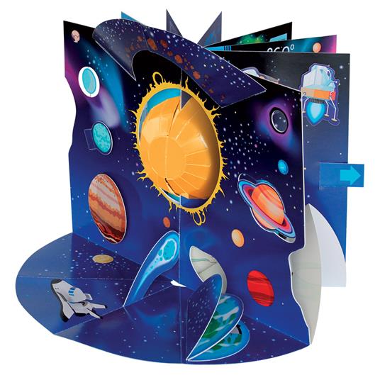 L'universo. Pop-up 360°. Ediz. a colori - Matteo Gaule,Nadia Fabris - 2