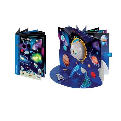 L'universo. Pop-up 360°. Ediz. a colori - Matteo Gaule,Nadia Fabris - 3