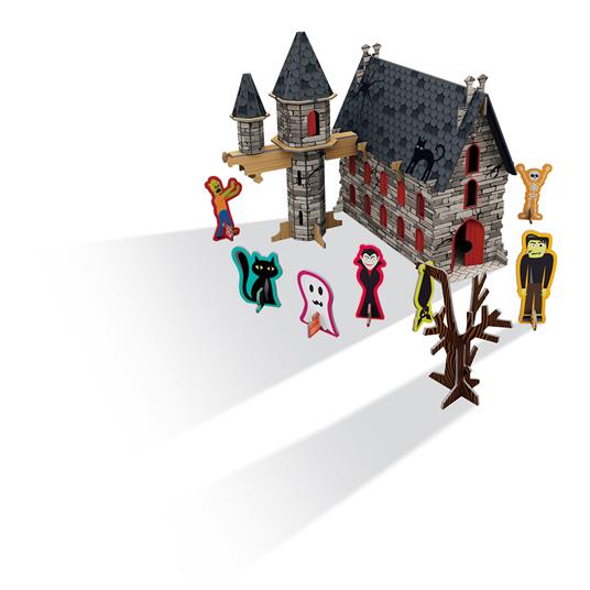 La casa dei mostri 3D. Ediz. a colori. Con gadget - Alberto Borgo - 2
