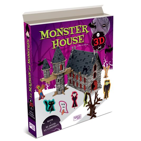 3D monster house. Con gadget - Alberto Borgo - copertina