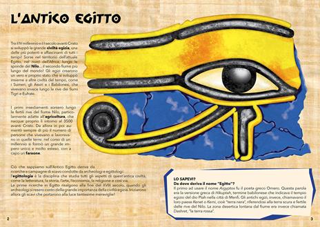 L'antico Egitto. Viaggia, conosci, esplora. Ediz. a colori. Con puzzle - Nadia Fabris,Matteo Gaule - 4