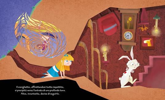 Alice nel paese delle meraviglie. Fiabe intagliate. Ediz. a colori - Irena Trevisan,Nadia Fabris - 2