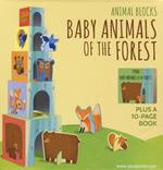 Baby animals of the forest. Animal blocks. Ediz. a colori. Con Gioco
