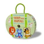 L'aereo degli animali. Puzzle in viaggio. Ediz. a colori. Con puzzle