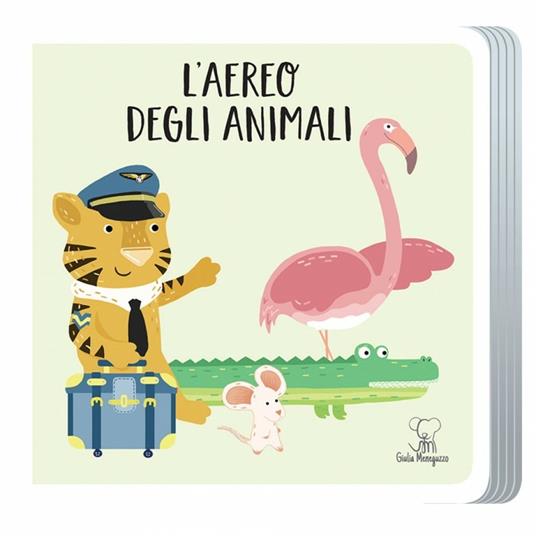 L'aereo degli animali. Puzzle in viaggio. Ediz. a colori. Con puzzle - Giulia Pesavento - 2