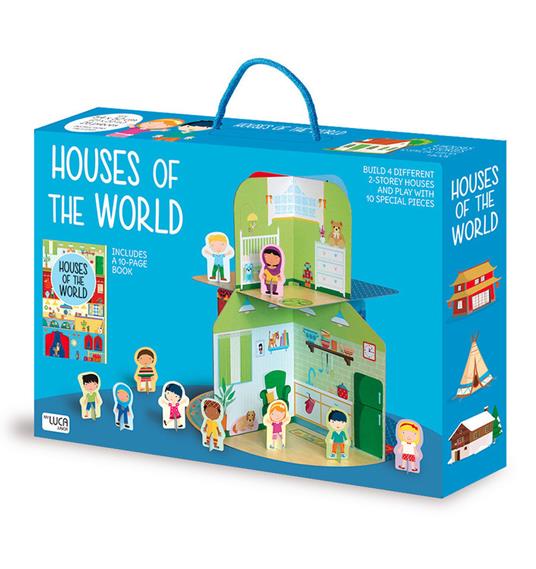 Houses of the world. Ediz. illustrata. Con gadget - Matteo Gaule,Irena Trevisan - copertina