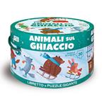 Animali sul ghiaccio. Ediz. illustrata. Con puzzle