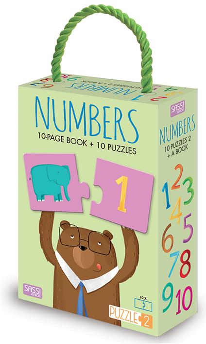 Numbers. Puzzle 2. Ediz. a colori. Con puzzle - Matteo Gaule - copertina
