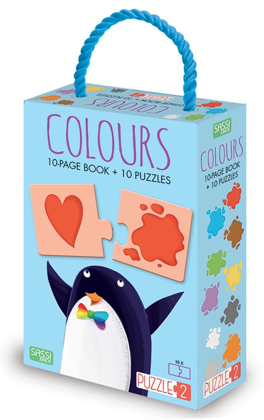 Colours. Puzzle 2. Ediz. a colori. Con puzzle - Matteo Gaule,Ester Tomè - copertina