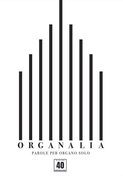 Organalia. Parole per organo solo - copertina