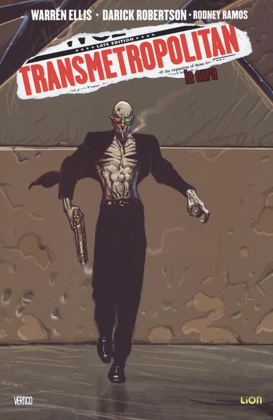 La cura. Transmetropolitan. Vol. 9 - Warren Ellis,Darick Robertson,Rodney Ramos - copertina