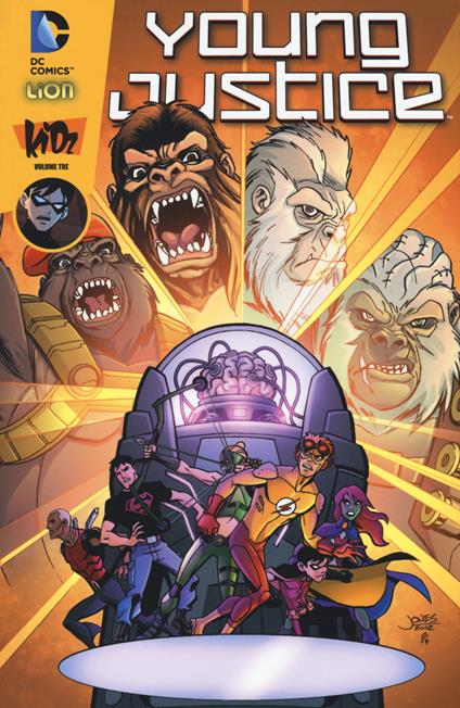 Young Justice. Kidz. Vol. 3 - Kevin Hopps,Greg Weisman - copertina