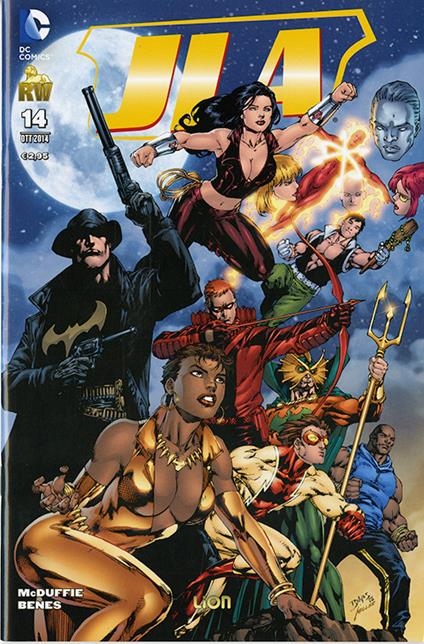 Justice League America. Vol. 14 - Dwayne McDuffie,Ed Benes - copertina
