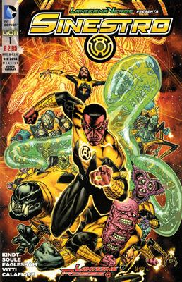 Lanterna verde presenta: Sinestro. Vol. 1 - copertina