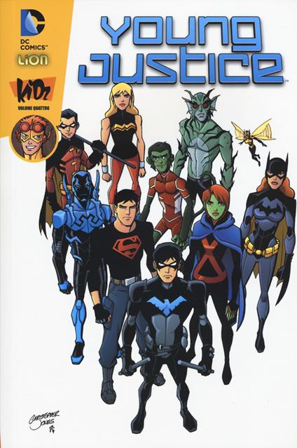 Young Justice. Kidz. Vol. 4 - Greg Weisman,Christopher Jones - copertina