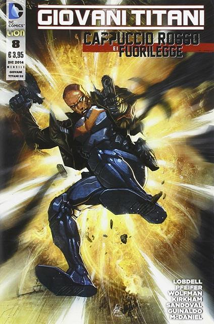 Giovani titani. Cappuccio Rosso. Vol. 8 - Scott Lobdell - copertina