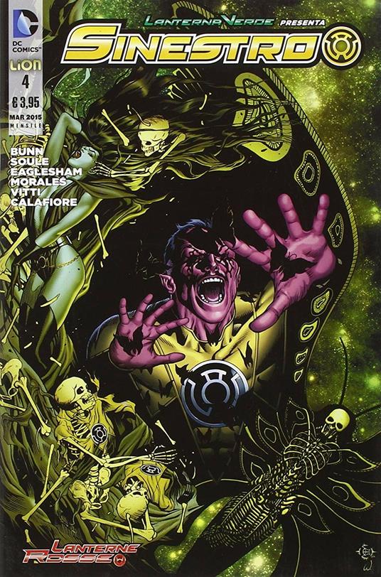 Lanterna verde presenta: Sinestro. Vol. 4 - copertina