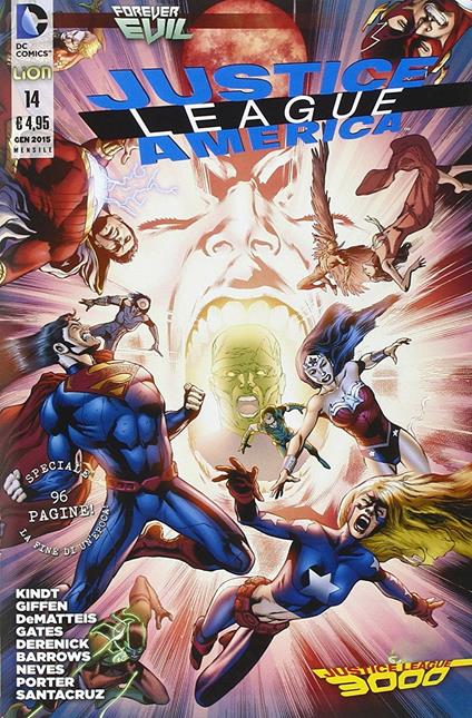 Justice League America. Vol. 14 - Matt Kindt - copertina