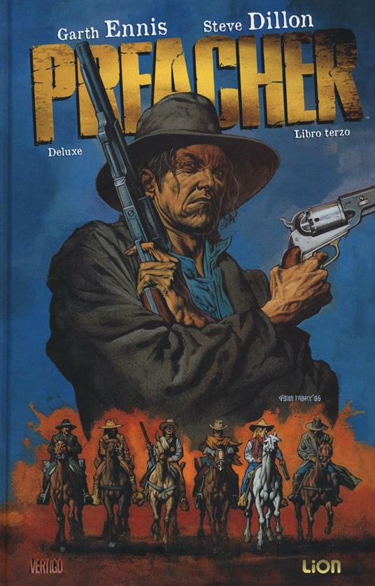 Preacher deluxe. Vol. 3 - Garth Ennis,Steve Dillon - copertina