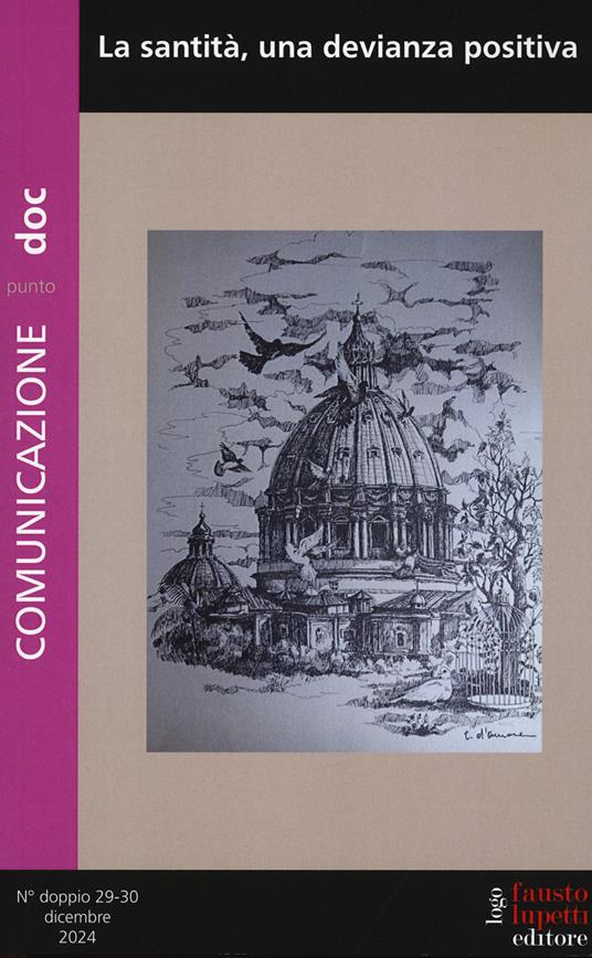 Comunicazionepuntodoc (2024). Vol. 29-30: La santità, una devianza positiva - copertina