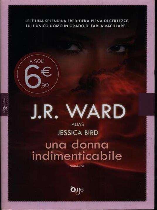 Una donna indimenticabile - J. R. Ward - copertina