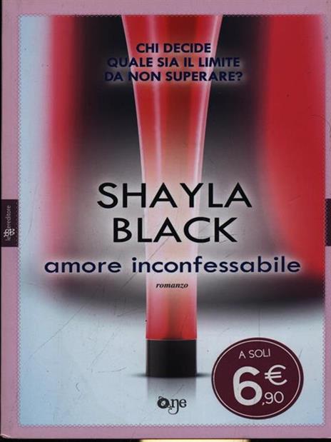 Amore inconfessabile - Shayla Black - copertina
